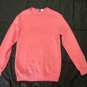 Divided Pink Oversized Crewneck